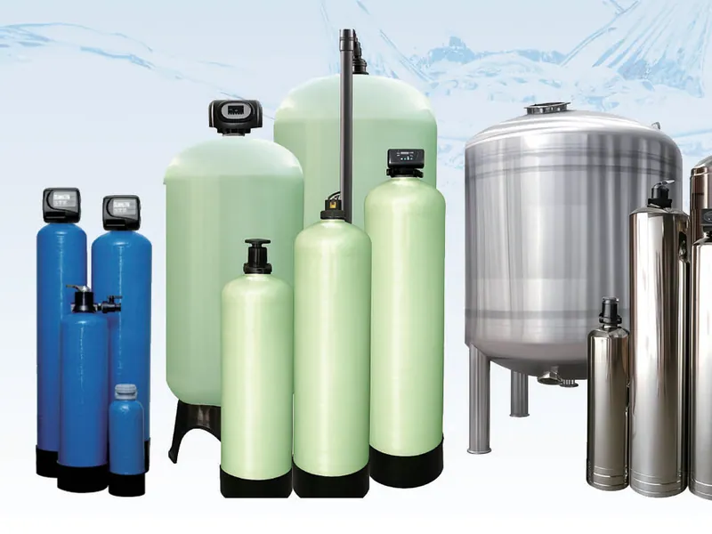 Aqualitek — Pressure vessel FRP dan stainless untuk filter media serta water softener